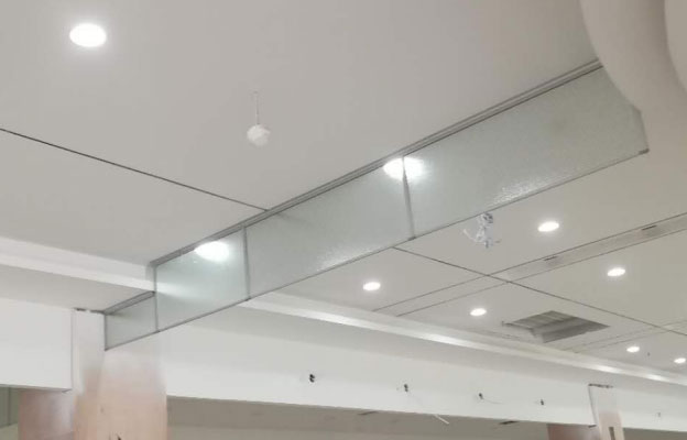 什么地方適合用玻璃擋煙垂壁