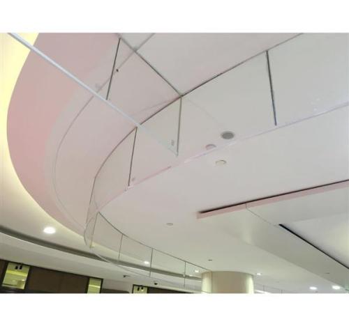 弧形玻璃擋煙垂壁加工工藝